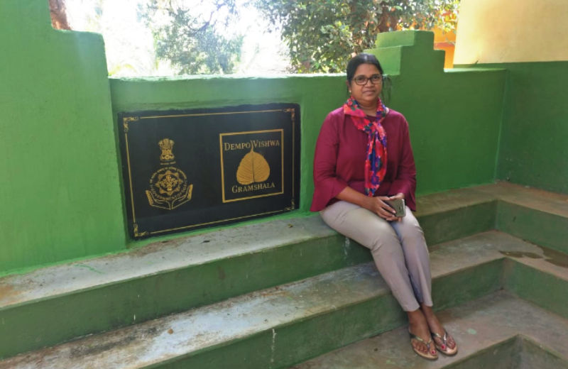 Dempo Vishwa Gramshala provides Navelim campus with anti-Covid kit