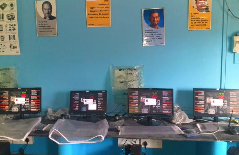 Dempo Vishwa Gramshala provides Navelim campus with anti-Covid kit