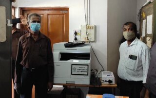 Dempo Group donates Canon photocopying machine as part of its CSR initiative