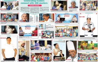 Celebrating readers connect with 100 masters