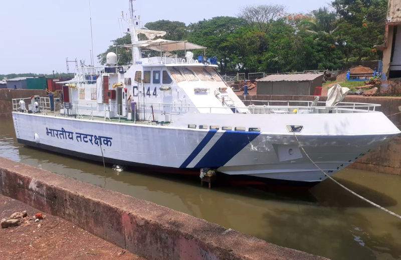 DSEPL carries out maintenance of ICG Vessel