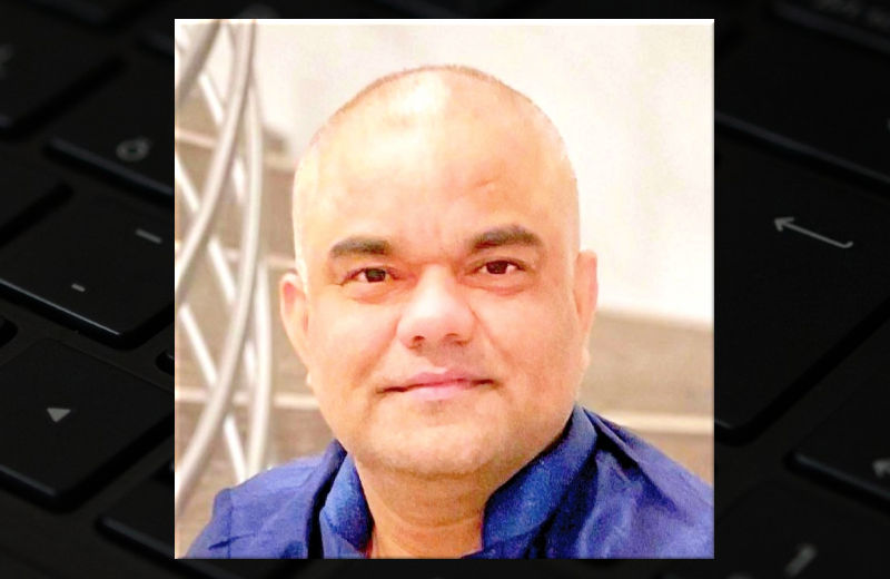Dhempe College alumnus Sanjeet Hegde Desai and Google translate service