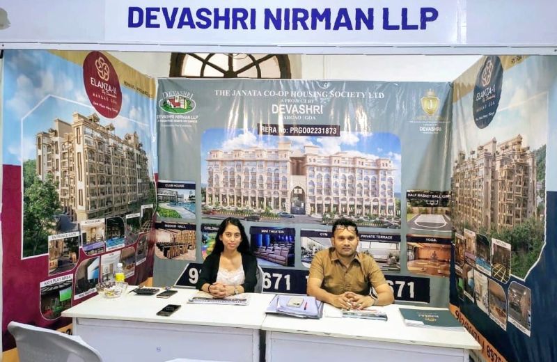 Devashri Nirman LLP Stall at Property Expo 2023