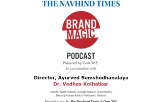 Director, Ayurved Sumshodhanalaya – makers of Kailas Jeevan Cream, Dr. Vedhas Kolhatkar
