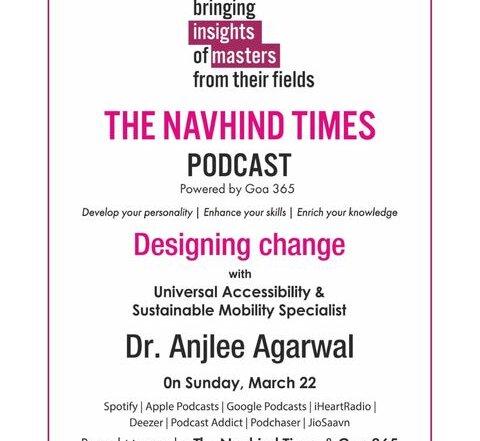 Designing change with Universal Accessibility & Sustainable Mobility Specialist Dr Anjlee Agarwal