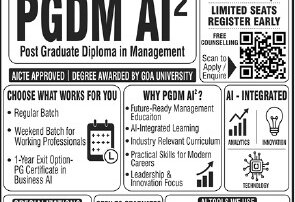 Admissions Open for PGDM AI² Programme at Srinivasa Sinai Dempo College